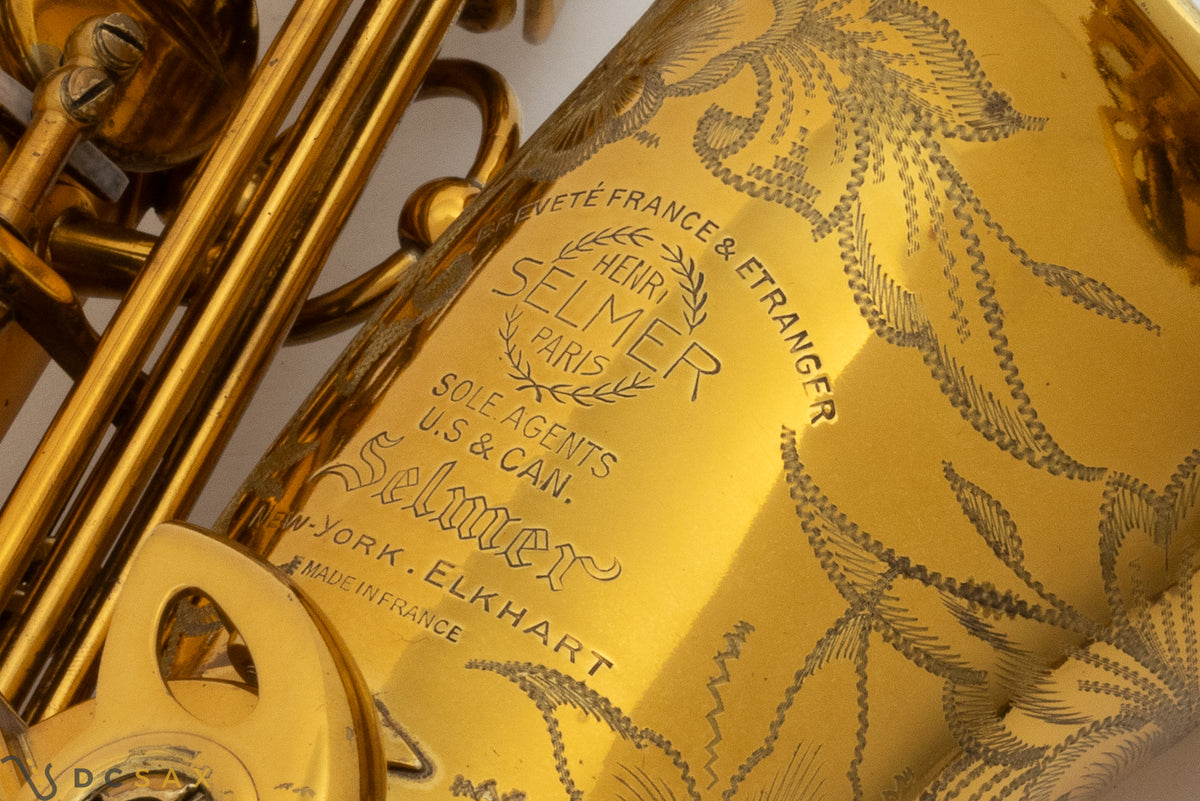 Near Mint 1947 Selmer SBA Super Balanced Action Alto Saxophone, Video, Overhaul