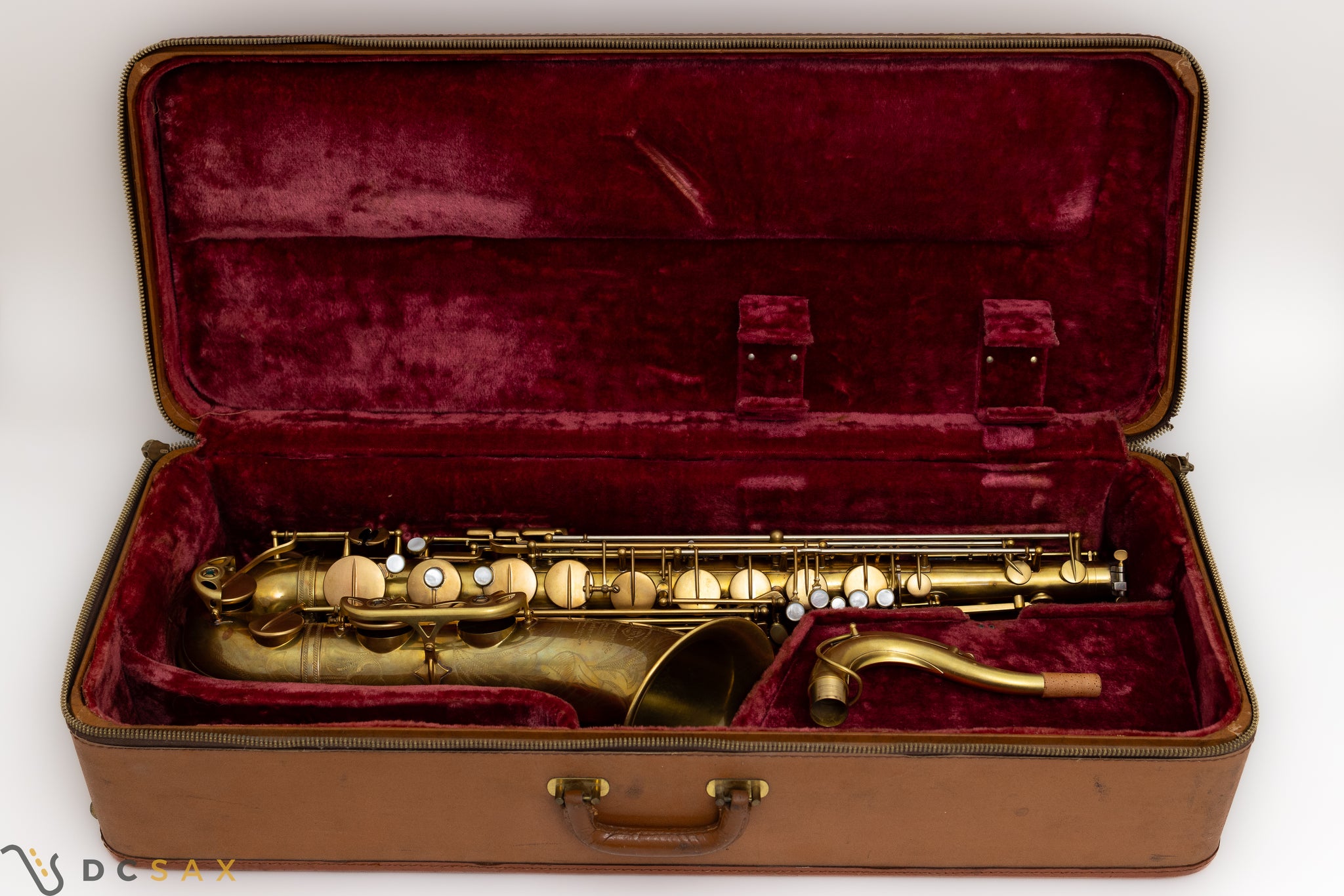 1953 52,xxx Selmer Super Balanced Action SBA Tenor Saxophone, Overhaul, Video, High F#