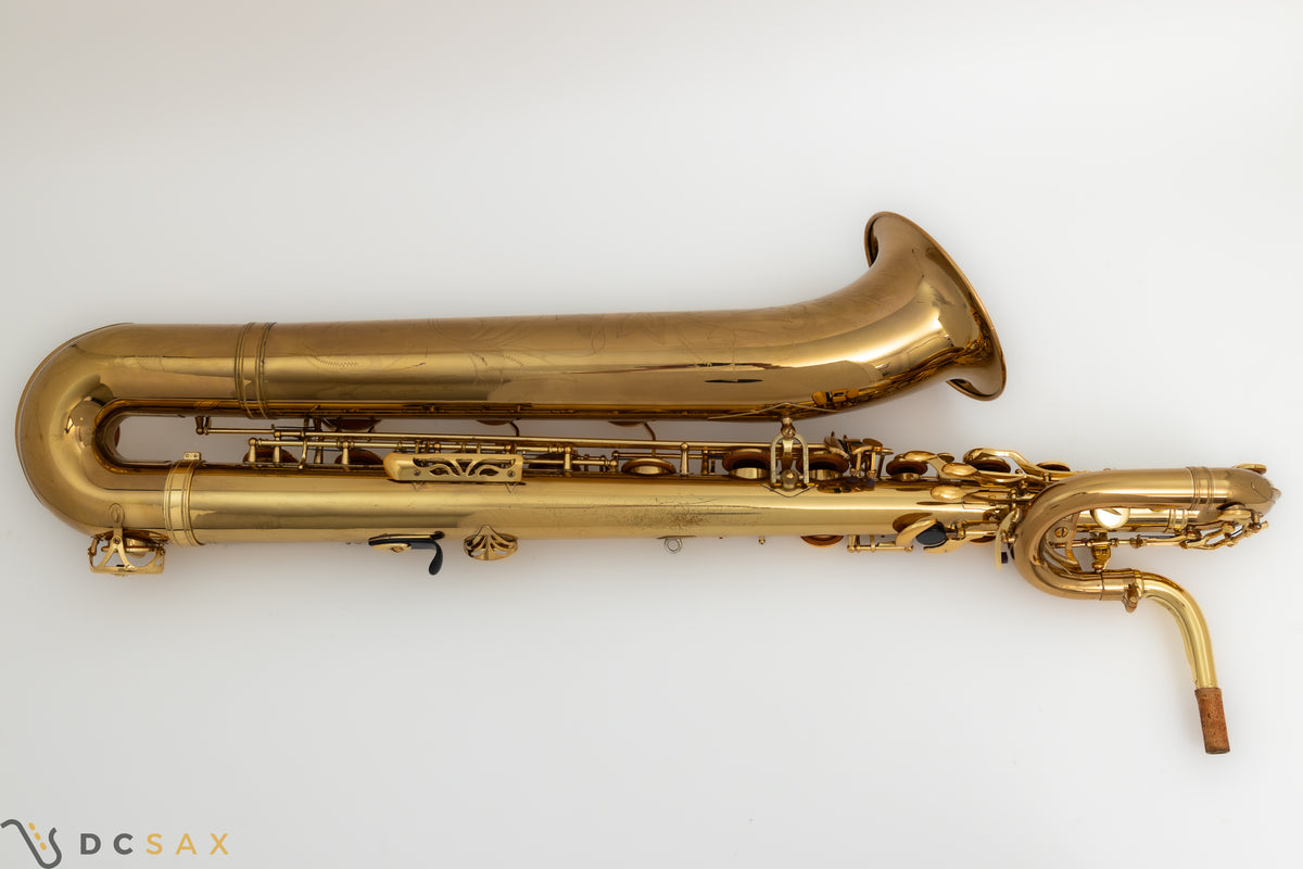 Purple Logo Yamaha YBS-62 Baritone Saxophone