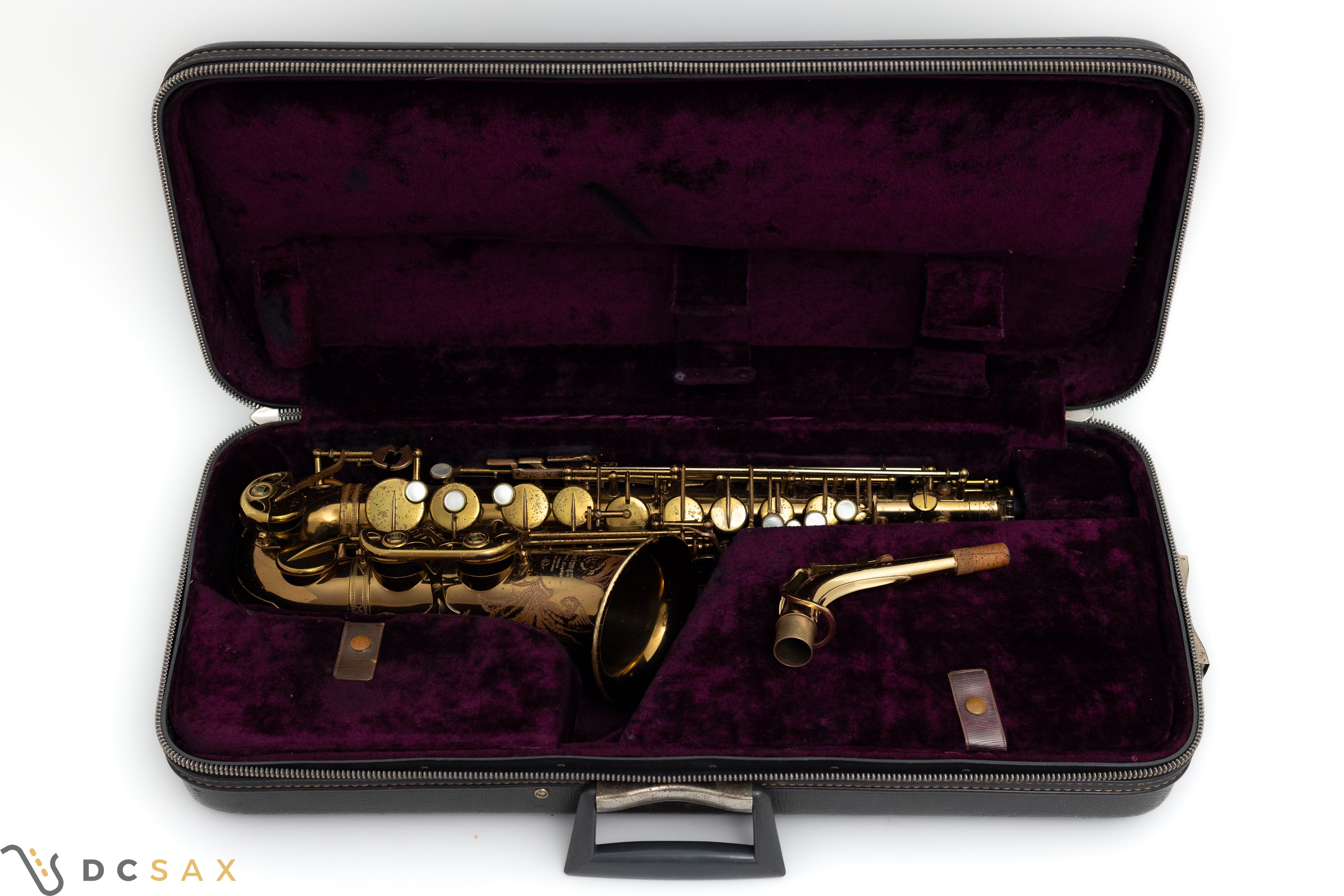 1965 126,xxx Selmer Mark VI Alto Saxophone, Original Lacquer, Just Ser