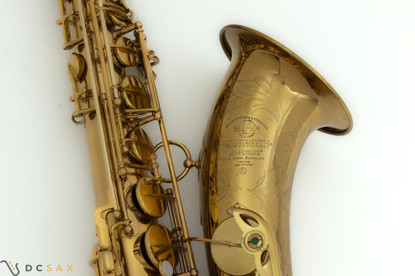 85,xxx Selmer Mark VI Tenor Saxophone, Near Mint, Brecker S/N