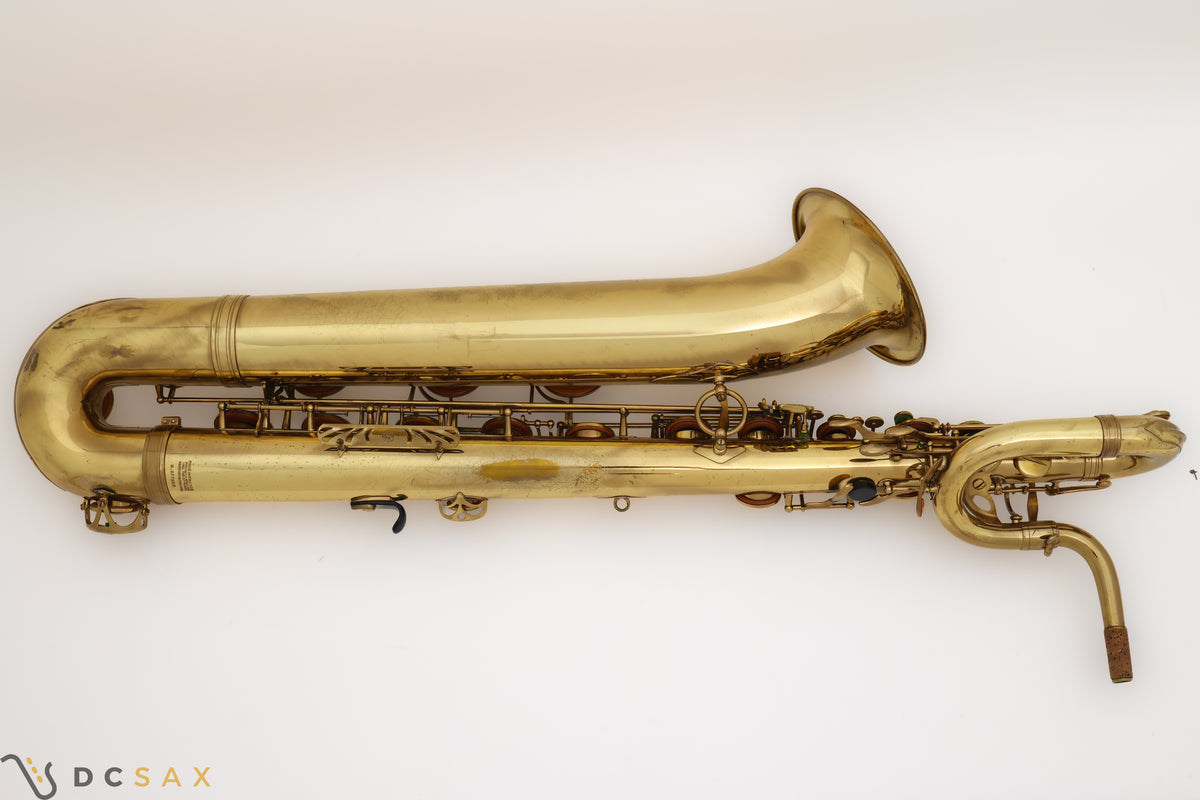277,xxx Selmer Mark VI Baritone Saxophone, Low A, Original Lacquer