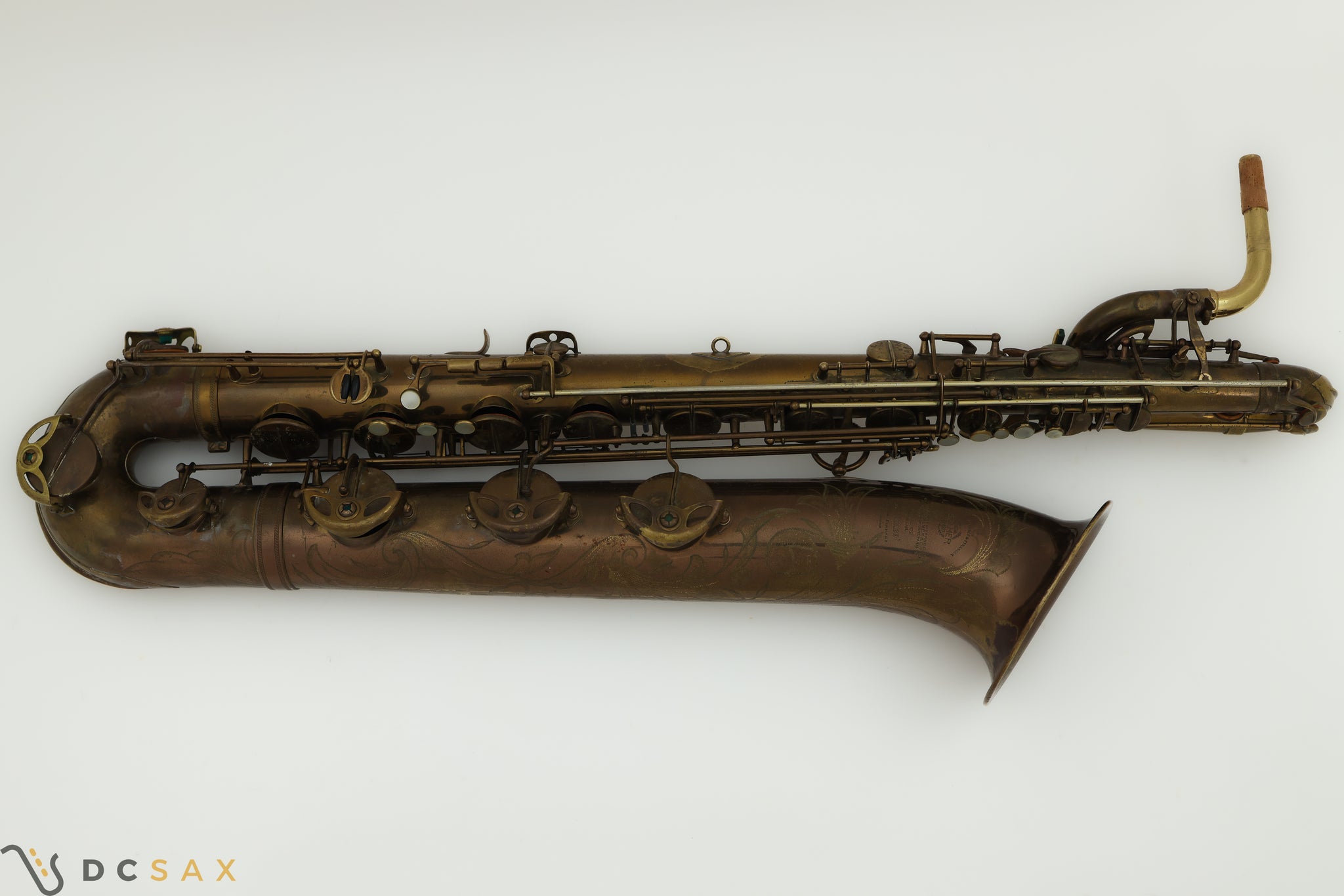 1953 54,xxx Selmer Super Balanced Action Baritone Saxophone, Original Lacquer
