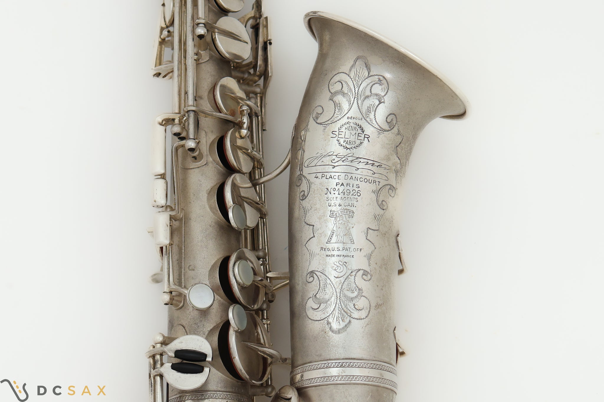 1931 14,xxx Selmer Cigar Cutter Alto Saxophone