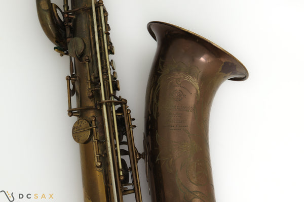 1953 54,xxx Selmer Super Balanced Action Baritone Saxophone, Original Lacquer