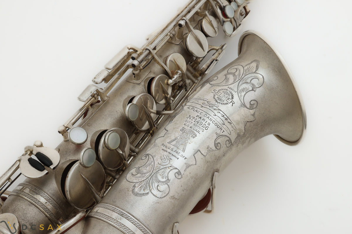 1931 14,xxx Selmer Cigar Cutter Alto Saxophone, Video