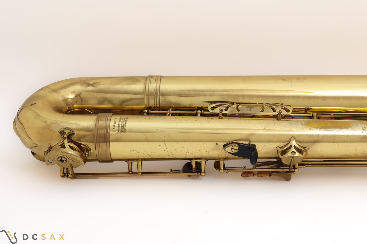 277,xxx Selmer Mark VI Baritone Saxophone, Low A, Original Lacquer
