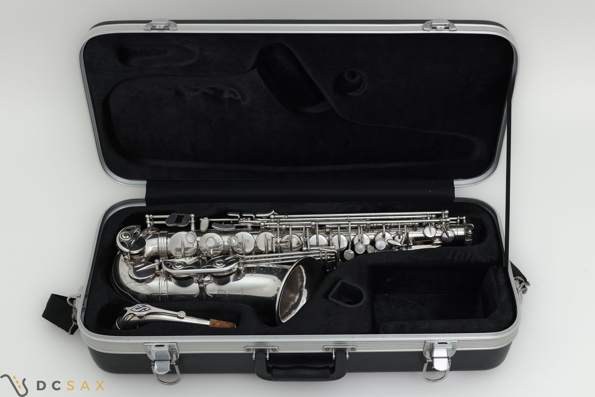 Silver Plated Selmer Series II Alto Saxophone