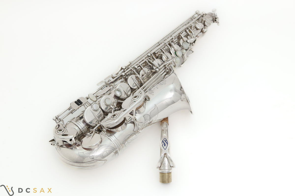 Silver Plated Selmer Series II Alto Saxophone