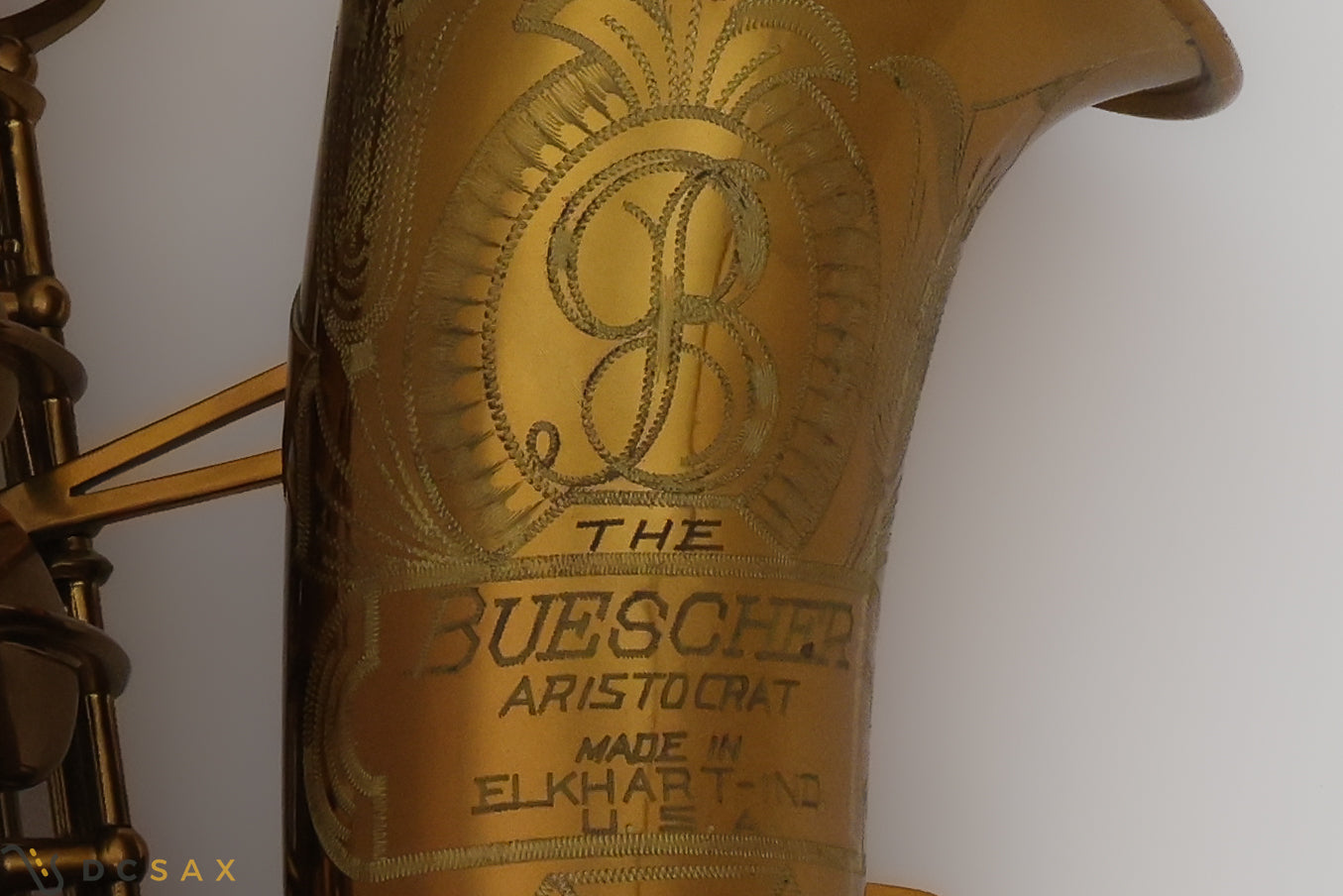 303,xxx Buescher Big B Alto Saxophone, Mint, Just Serviced
