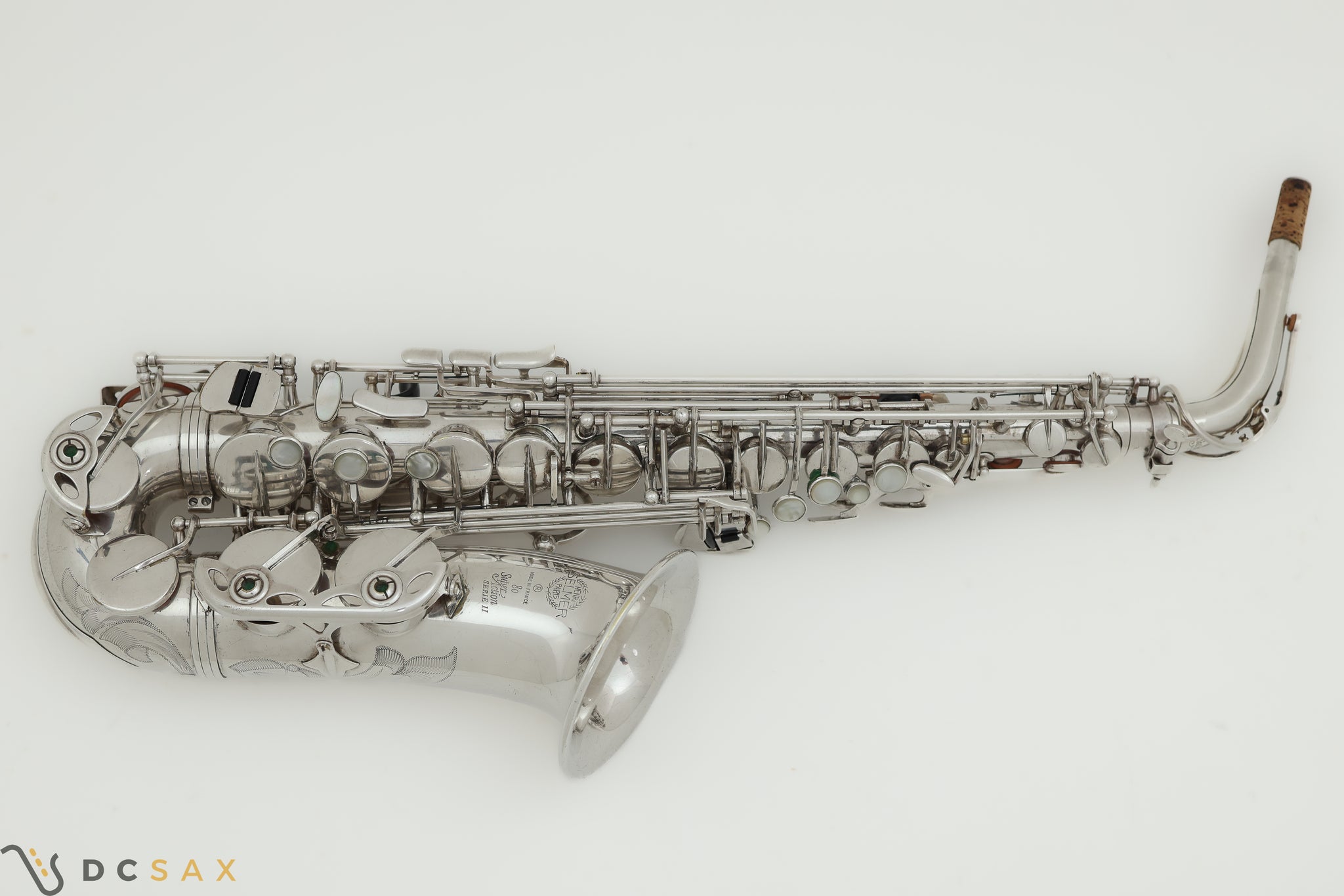 Silver Plated Selmer Series II Alto Saxophone