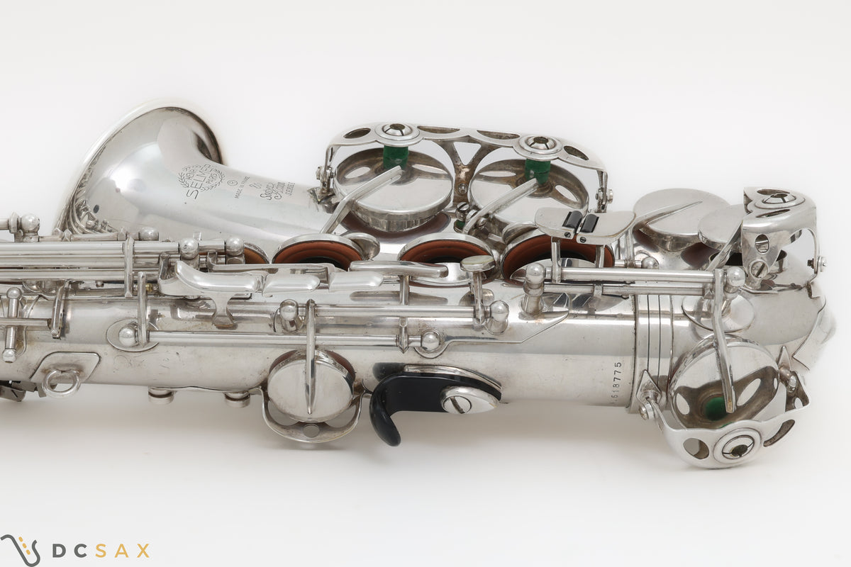 Silver Plated Selmer Series II Alto Saxophone