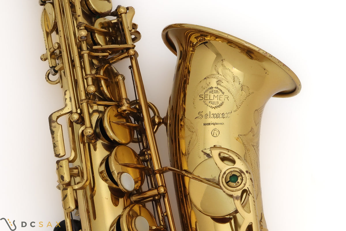 219,xxx Selmer Mark VI Alto Saxophone, 99%+ Original Lacquer, Video