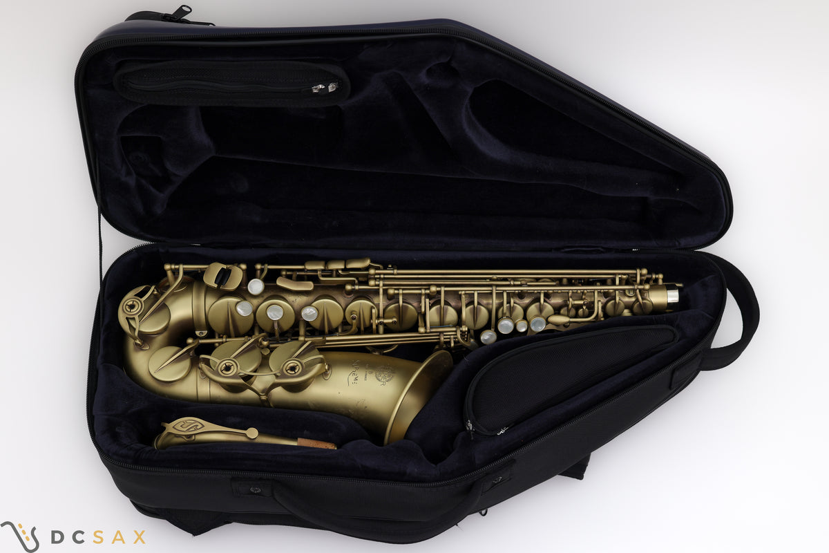 Selmer Supreme Alto Saxophone, Mint Condition, Antique Lacquer Finish, Video Demo