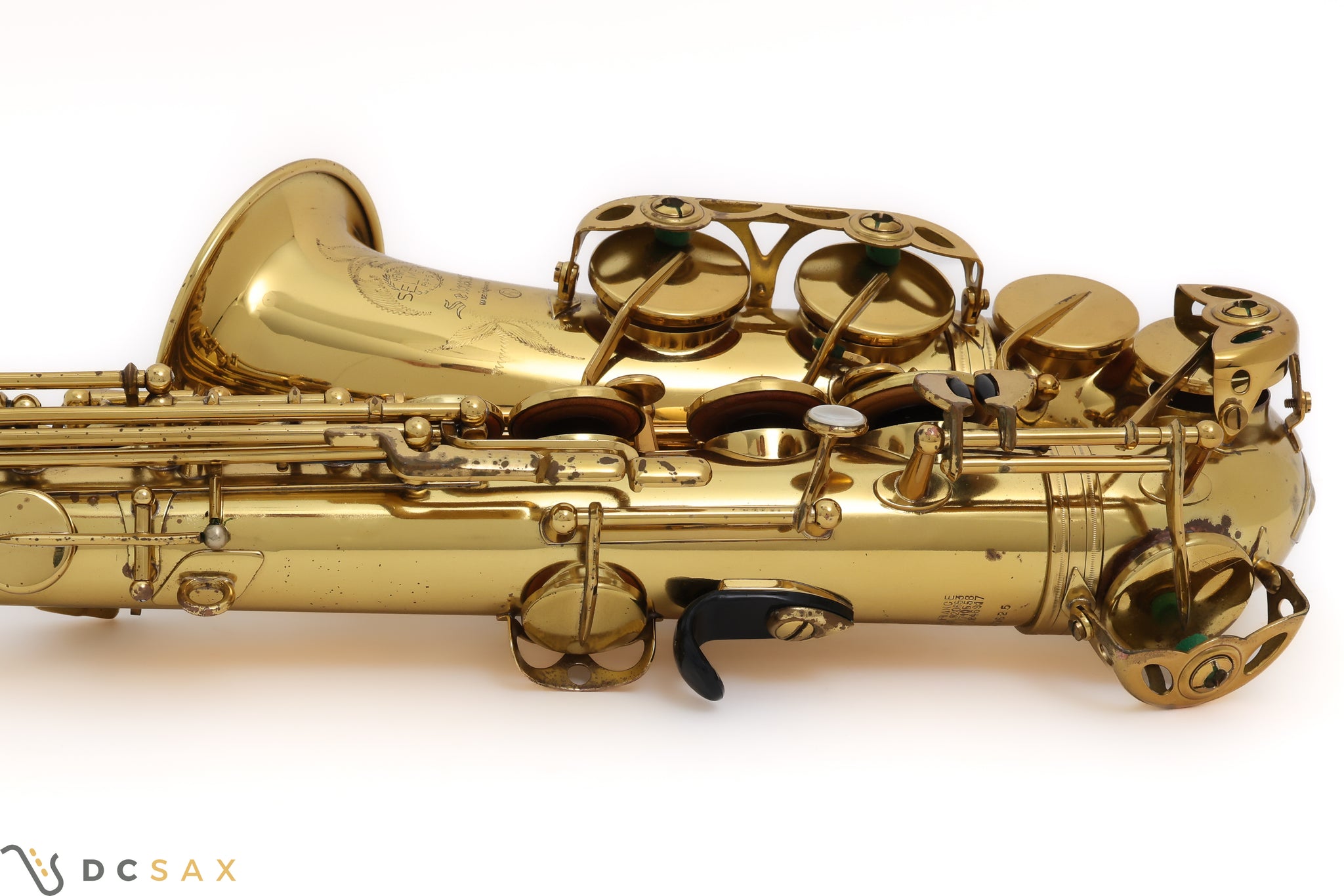 219,xxx Selmer Mark VI Alto Saxophone, 99%+ Original Lacquer, Video