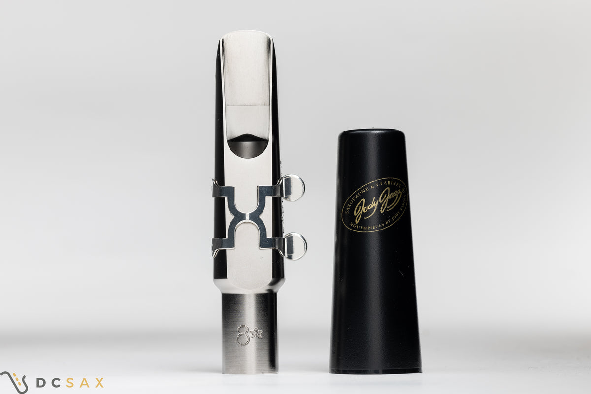 Jody Jazz Super Jet 8* Tenor Saxophone Mouthpiece, New/Unplayed