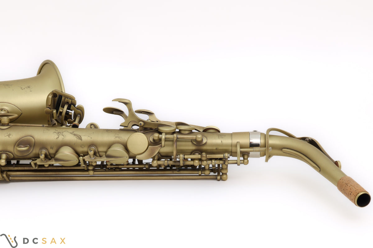 Selmer Supreme Alto Saxophone, Mint Condition, Antique Lacquer Finish, Video Demo