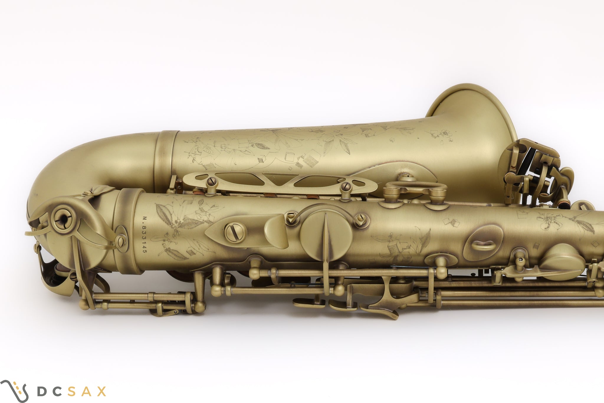 Selmer Supreme Alto Saxophone, Mint Condition, Antique Lacquer Finish, Video Demo