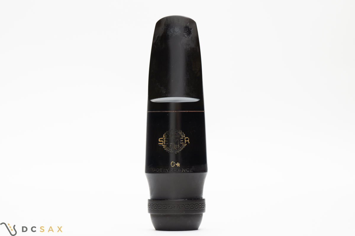Selmer Soloist Style Scroll Shank Alto Saxophone Mouthpiece, C* From Mark VI