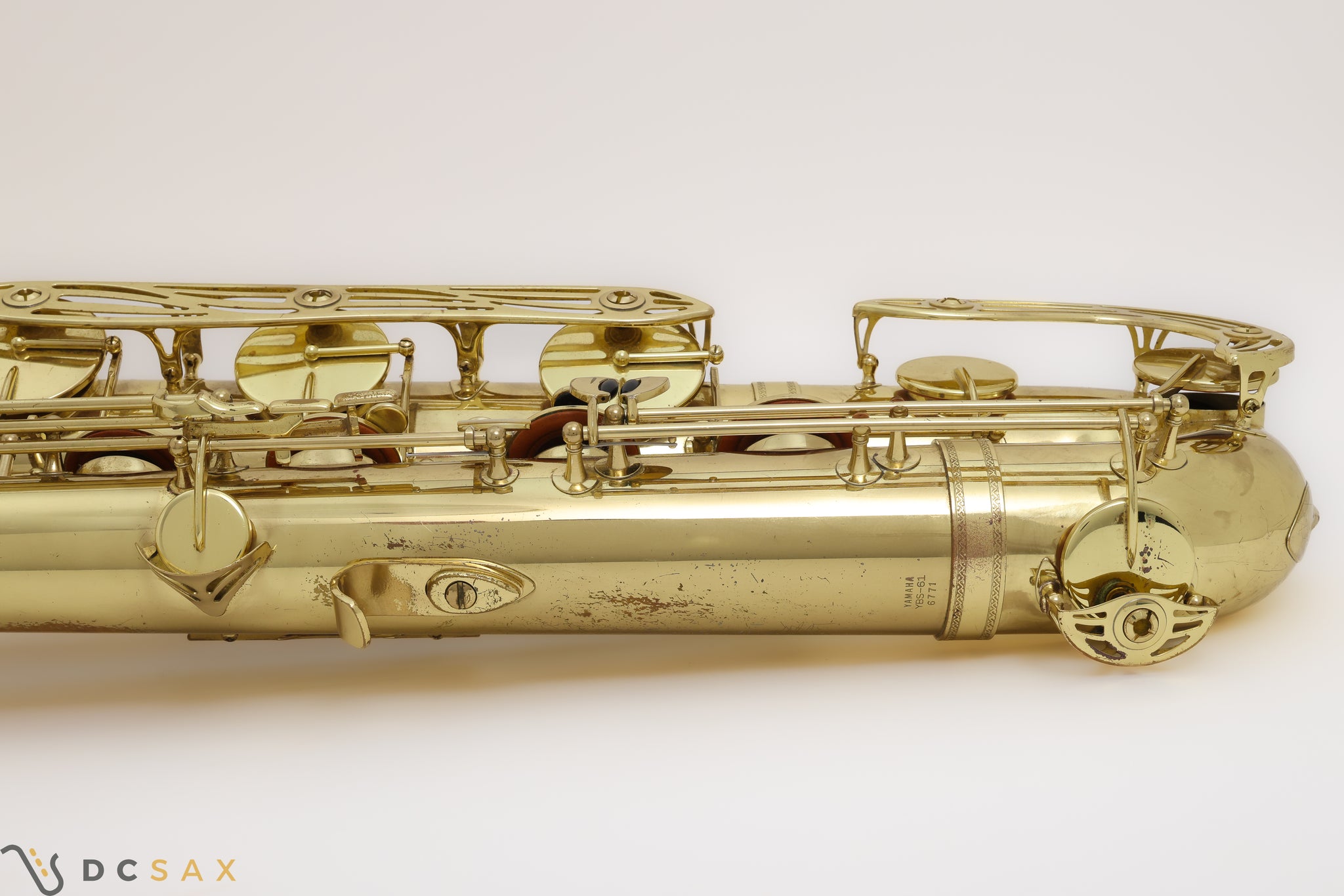 Yamaha Purple Label YBS-61 Baritone Saxophone, Low A, Just Serviced