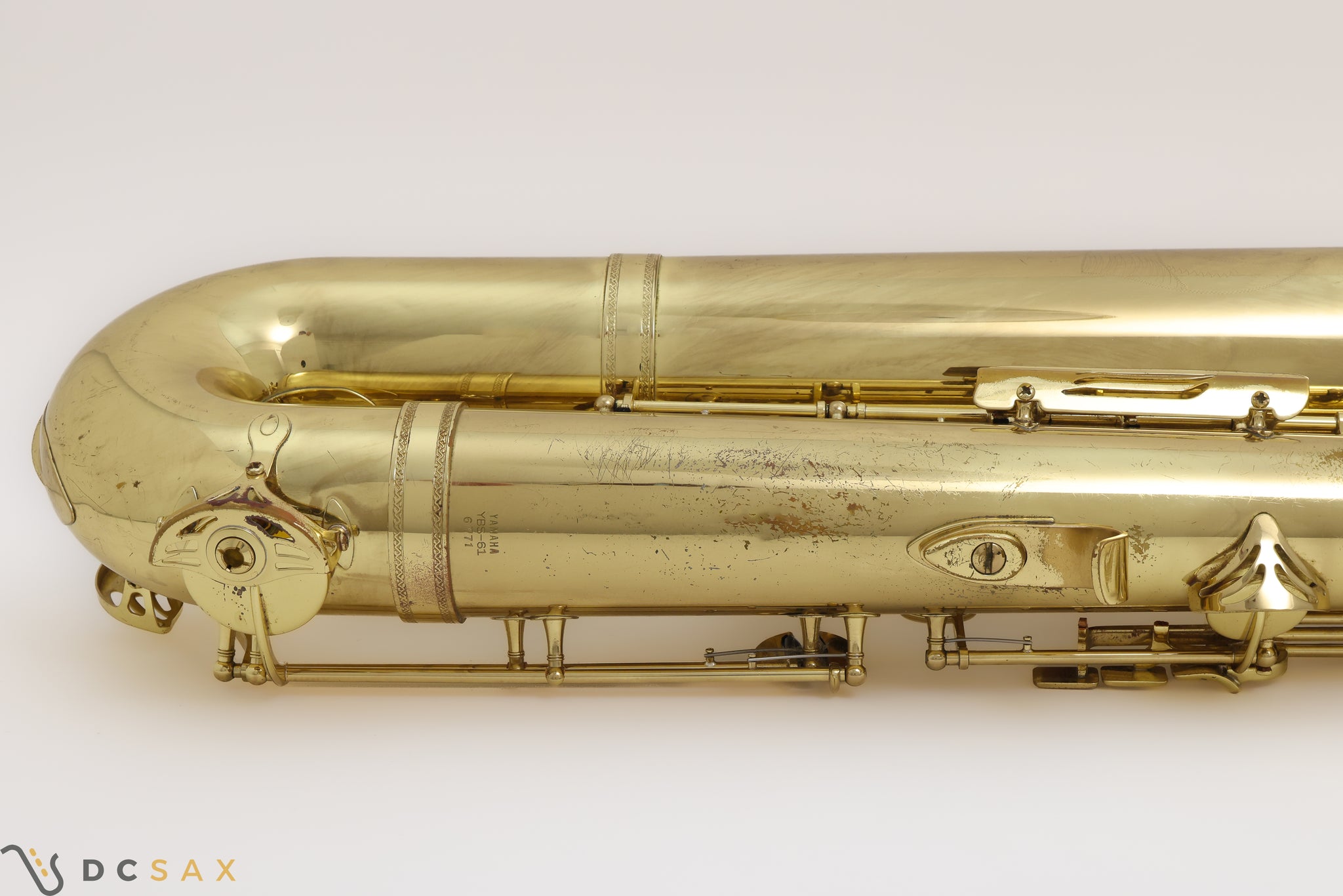 Yamaha Purple Label YBS-61 Baritone Saxophone, Low A, Just Serviced