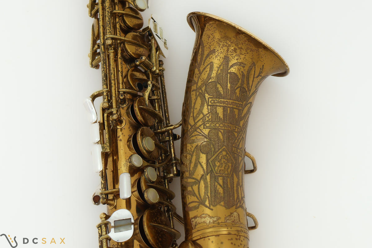 1936 Conn 26M "Connqueror" Alto Saxophone, Video, Original Lacquer, Overhaul