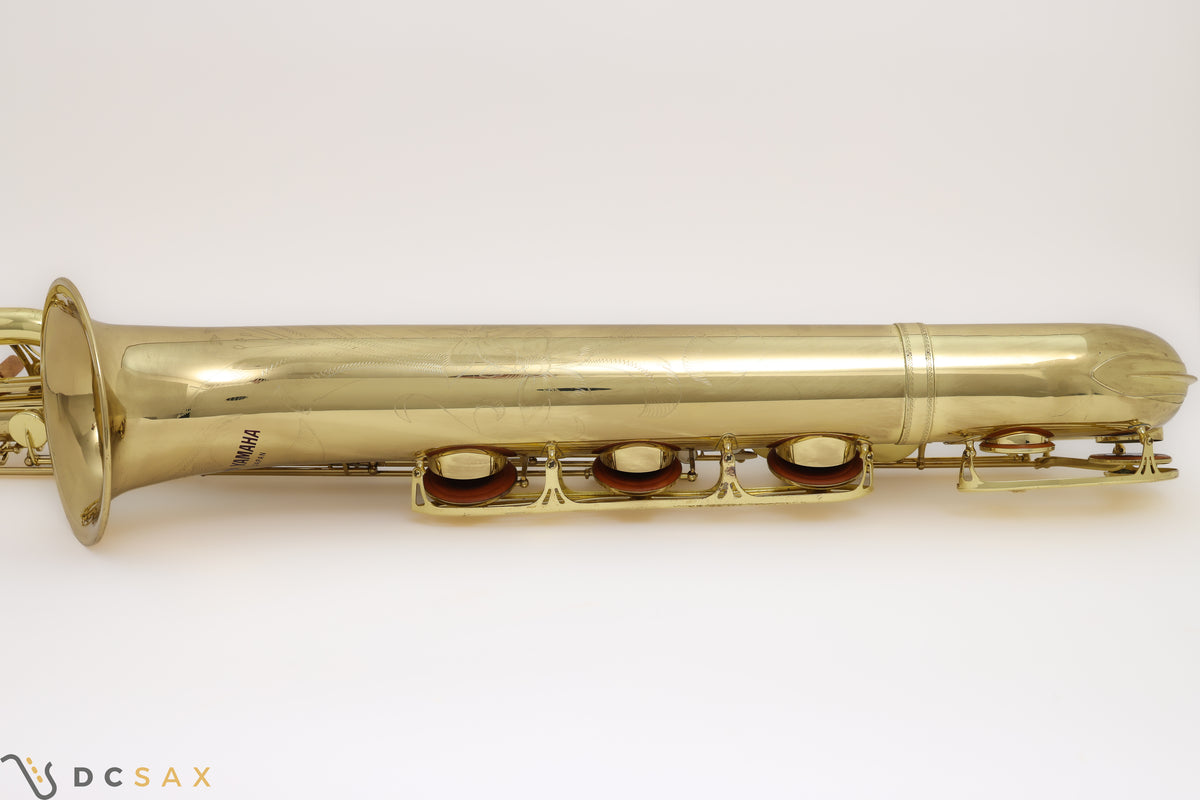 ヤマハ パープルラベル YBS-61 バリトンサックス、Low A、整備済み