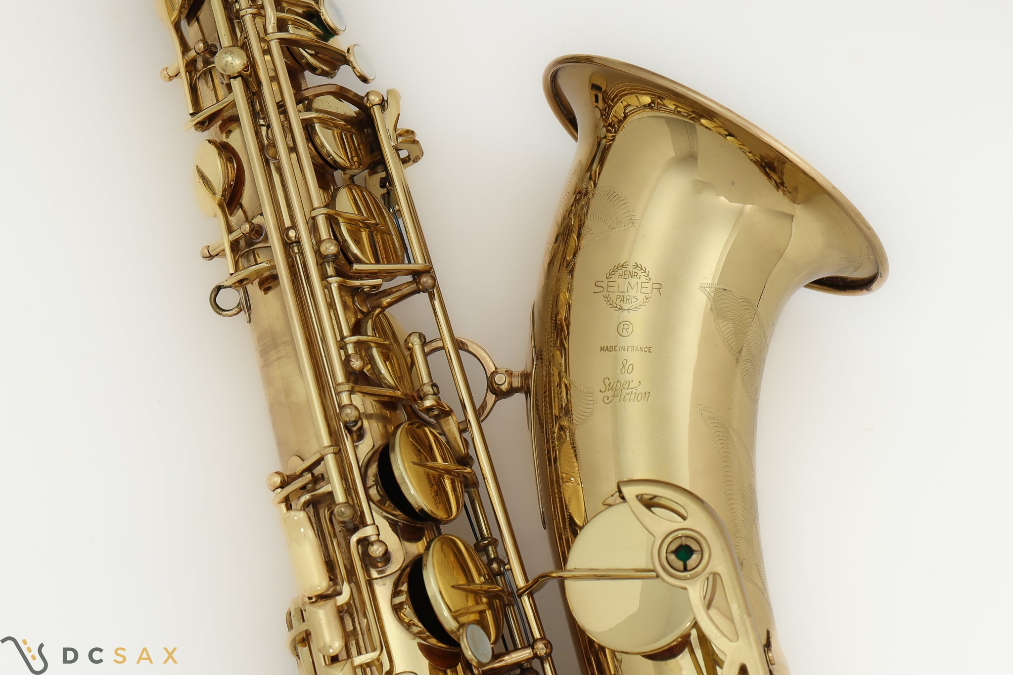 Selmer Super Action 80 Tenor Saxophone, Just Serviced, Excellent Condition