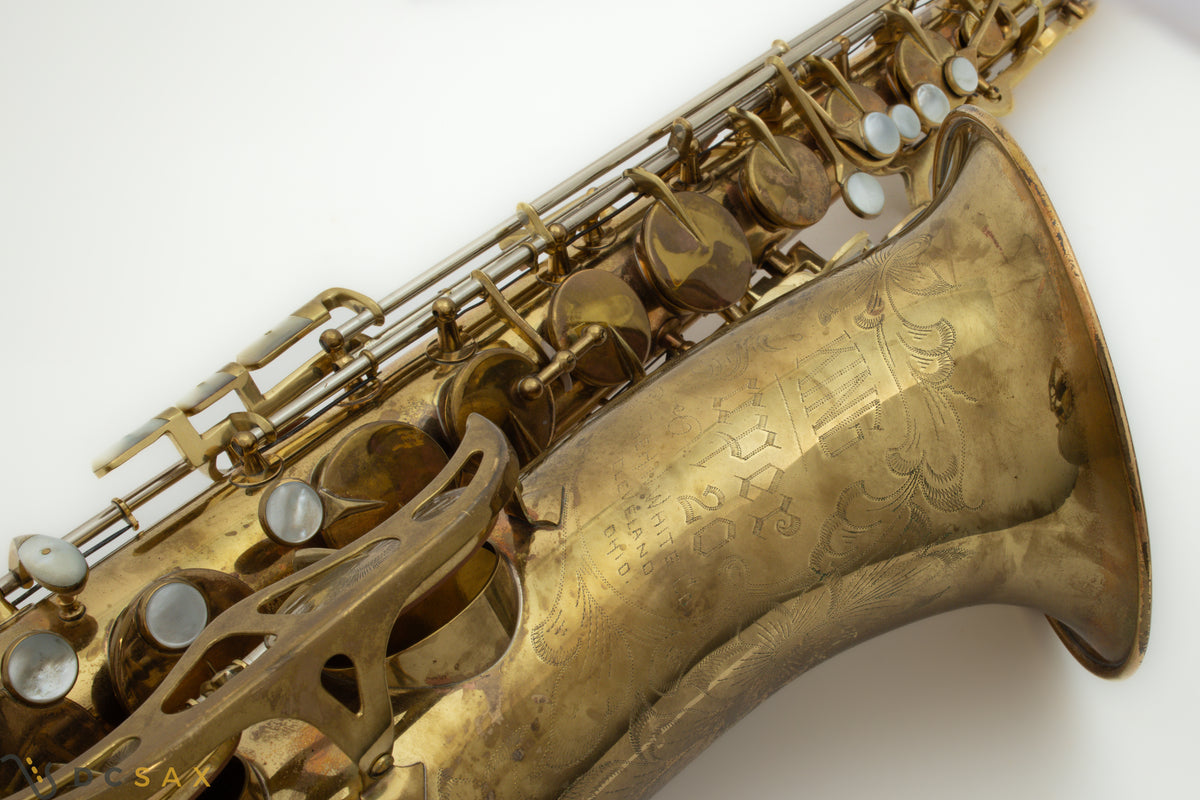 1947 King Super 20 Tenor Saxophone, First Series, Video, Overhaul