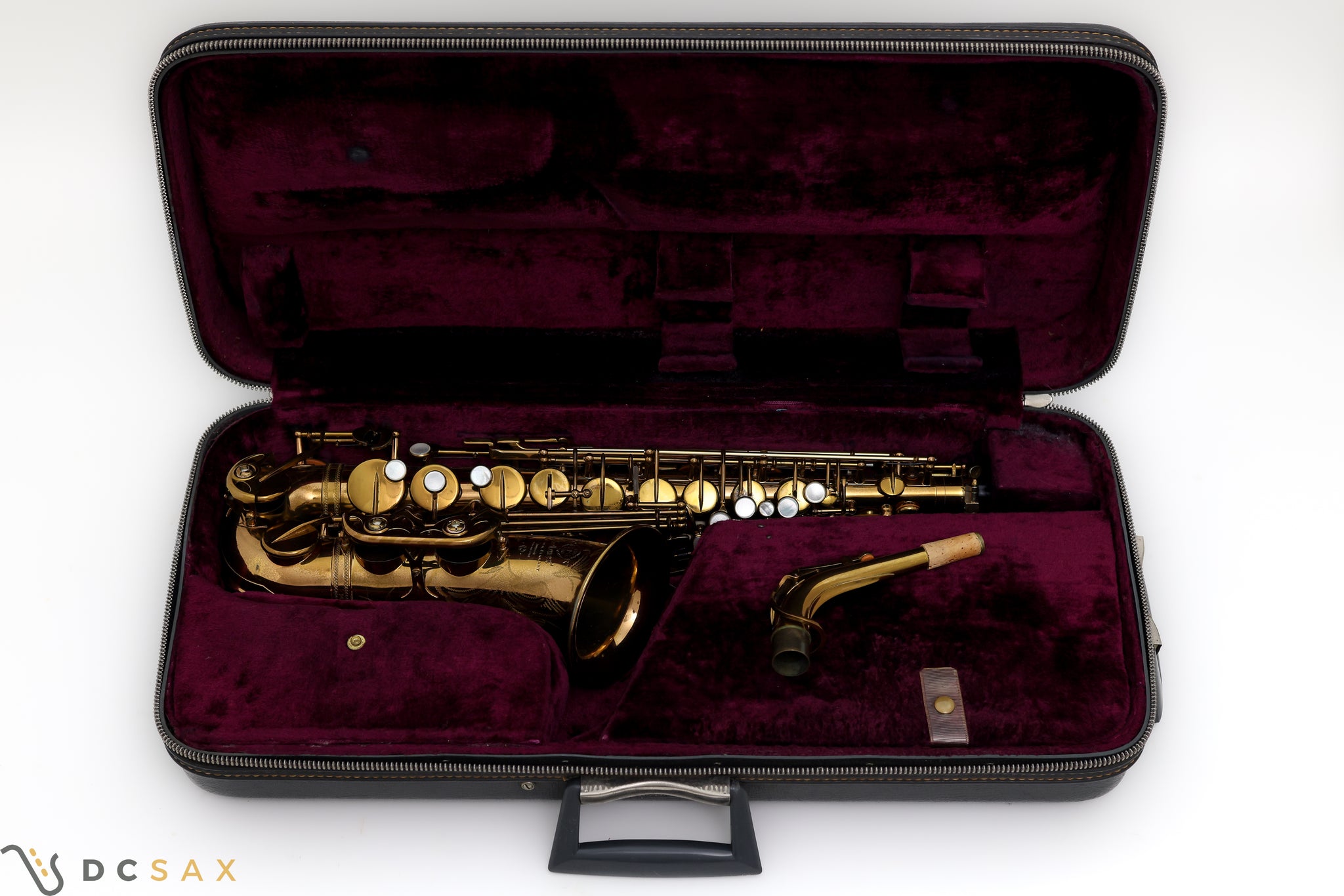 1965 124,xxx Selmer Mark VI Alto Saxophone, Near Mint, Original Lacquer, Overhaul, Video