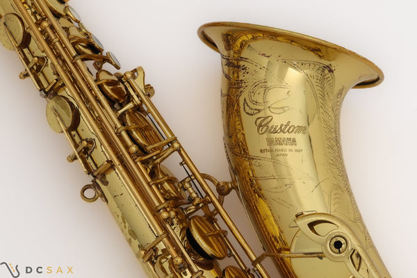 Yamaha Custom YTS-875EX Tenor Saxophone, Video, Overhaul, F1 Neck