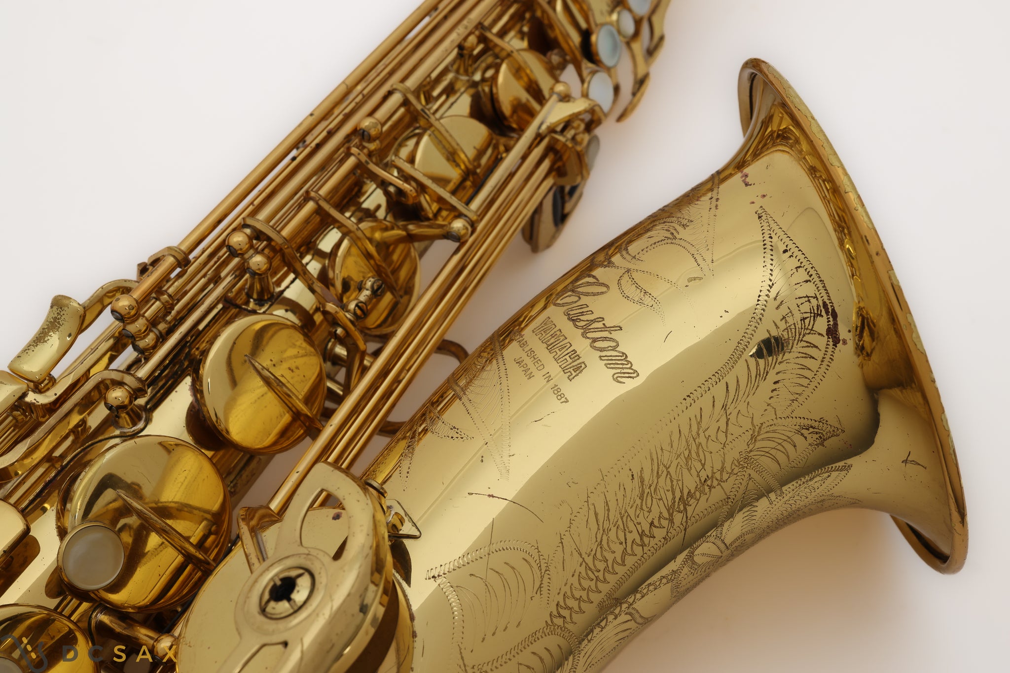 Yamaha Custom YTS-875EX Tenor Saxophone, Video, Overhaul, F1 Neck