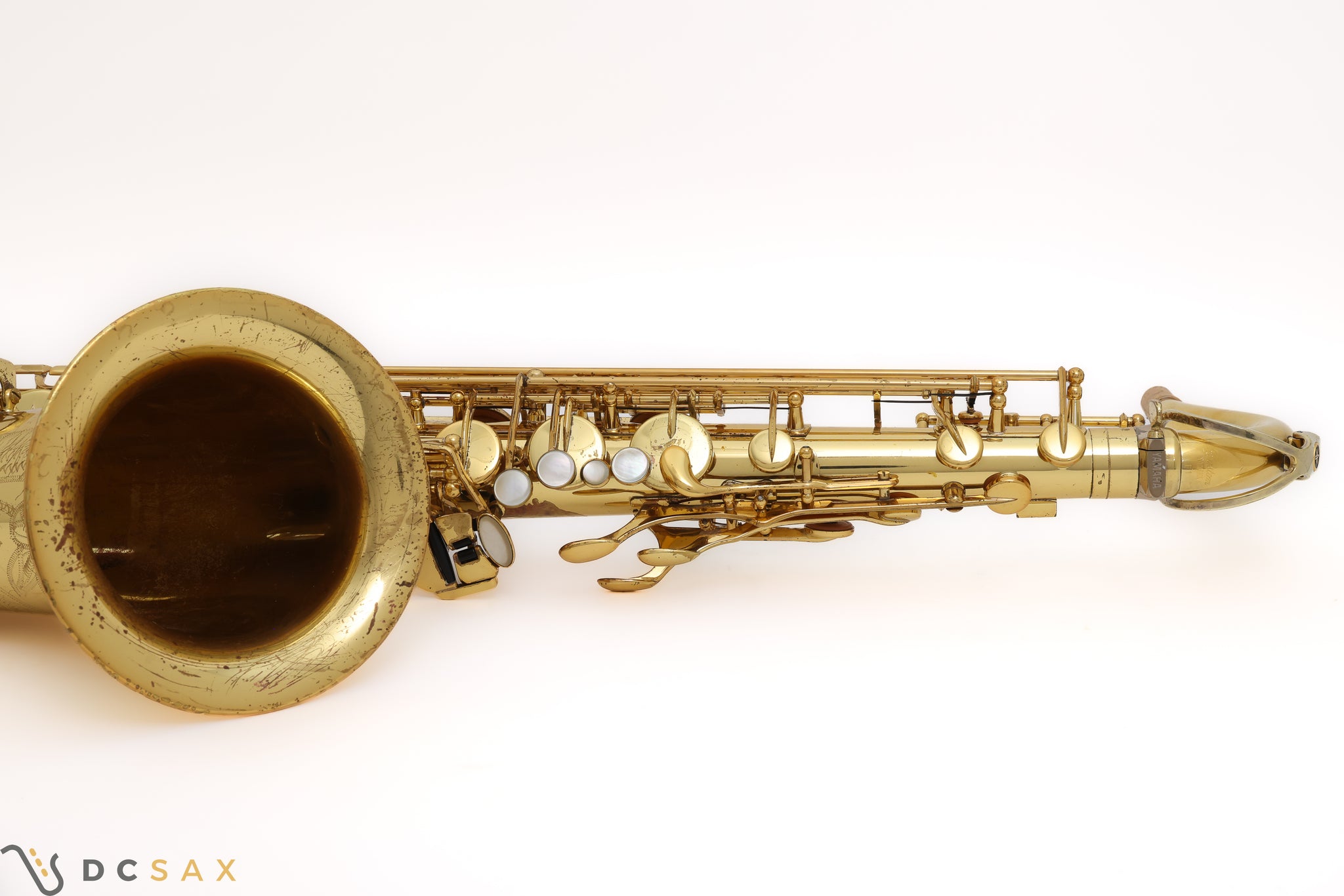 Yamaha Custom YTS-875EX Tenor Saxophone, Video, Overhaul, F1 Neck