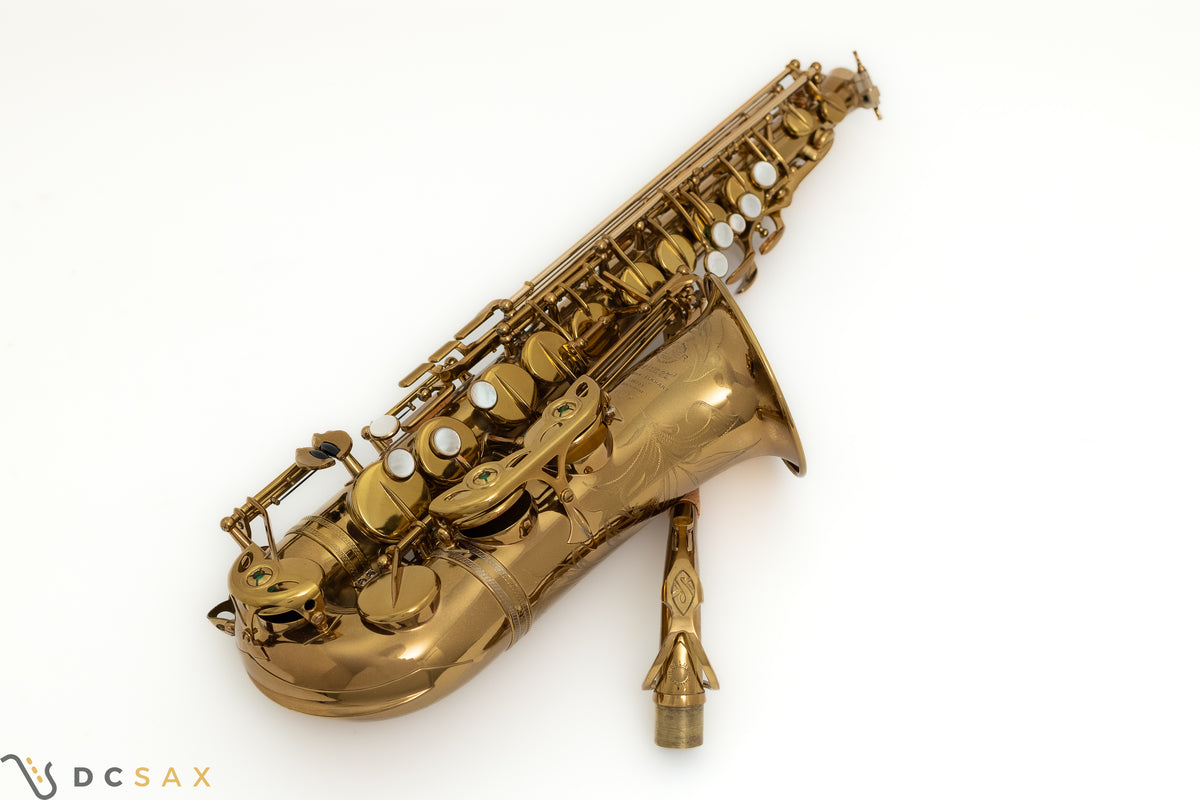 1965年製 セルマー マークVI アルトサックス シリアル127,xxx、ニアミント品、ハイF#キー付き、必見！
