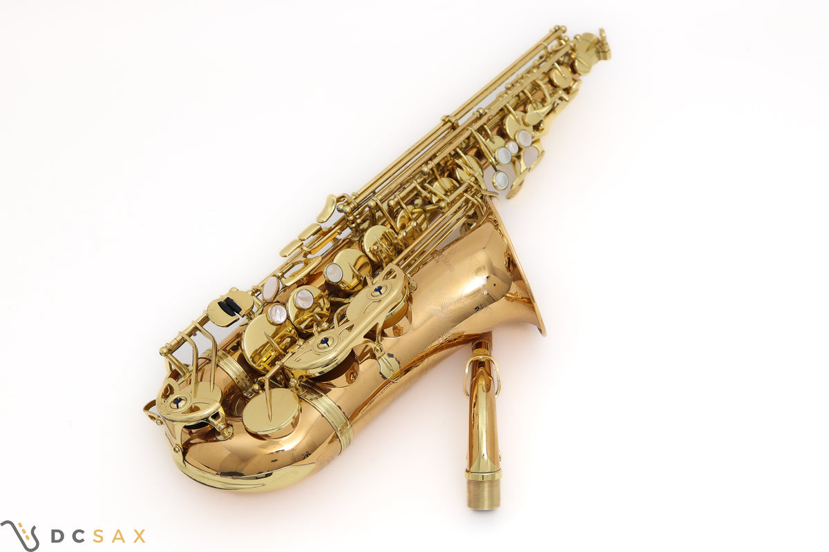 Yanagisawa A-992 Bronze Alto Saxophone, Just Serviced, Video