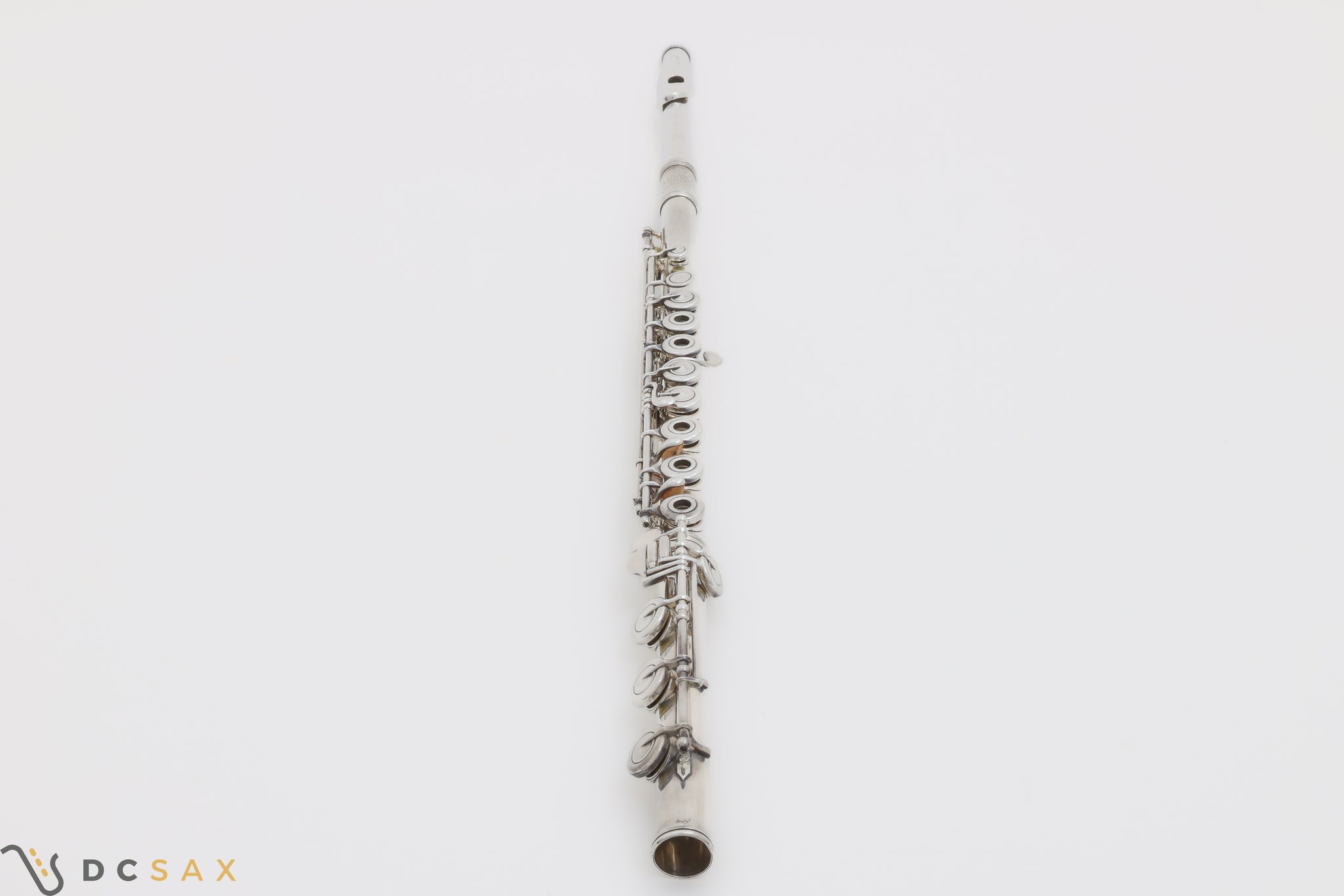 1971 Wm. S. Haynes Handmade Silver Flute, B Foot, Soldered Tone Holes, Wiseman Case