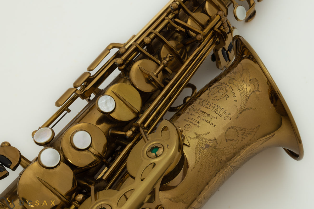 1957 70,xxx Selmer Mark VI Alto Saxophone, Video, Near Mint