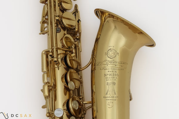 1932 Selmer Cigar Cutter Alto Saxophone, Overhaul, Video