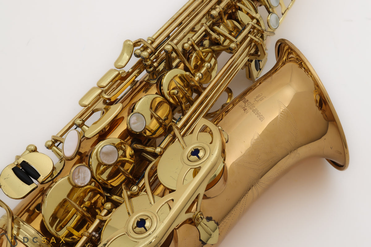 Yanagisawa A-992 Bronze Alto Saxophone, Just Serviced, Video