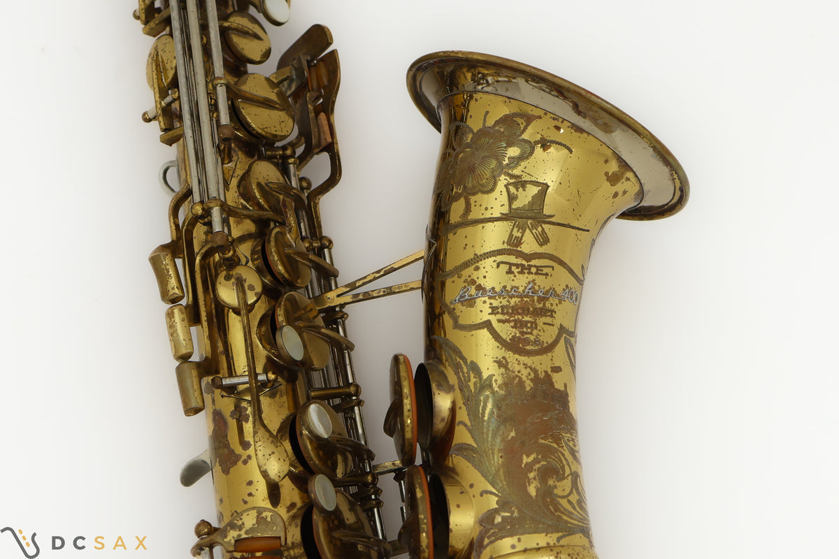 1949 Buescher Top Hat and Cane Alto Saxophone, Video
