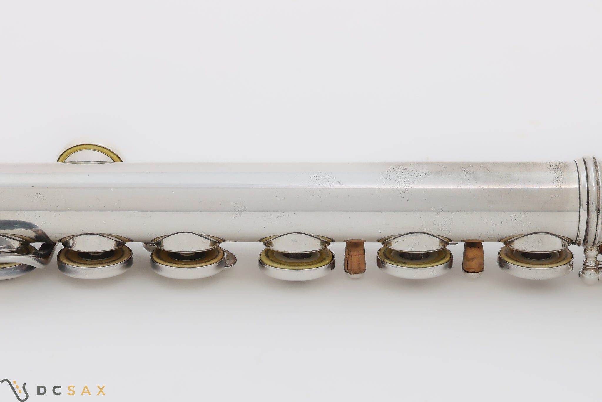 1971 Wm. S. Haynes Handmade Silver Flute, B Foot, Soldered Tone Holes, Wiseman Case