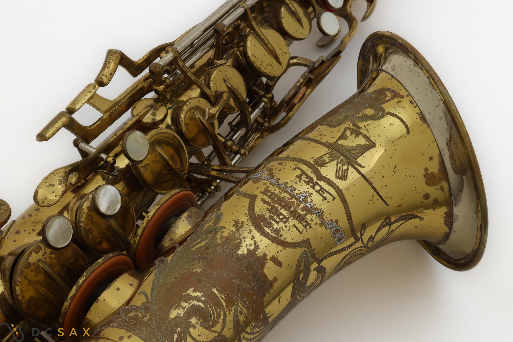 1949 Buescher Top Hat and Cane Alto Saxophone