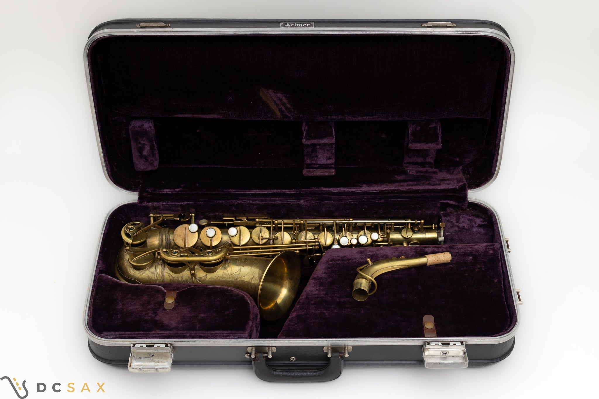 1951 48,xxx Selmer Super Balanced Action Alto Saxophone, Overhaul, Video