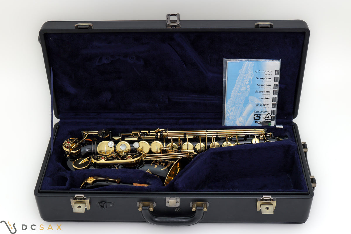 Yamaha Custom YAS-82Zii Black Lacquer Alto Saxophone, Near Mint