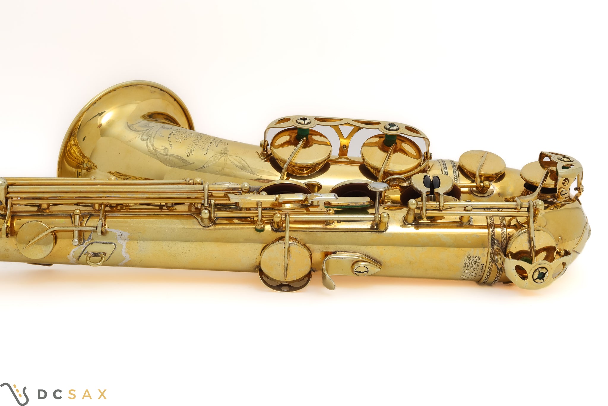 Gold Plated 94,xxx Selmer Mark VI Tenor Saxophone, High F#, Video, WOW!