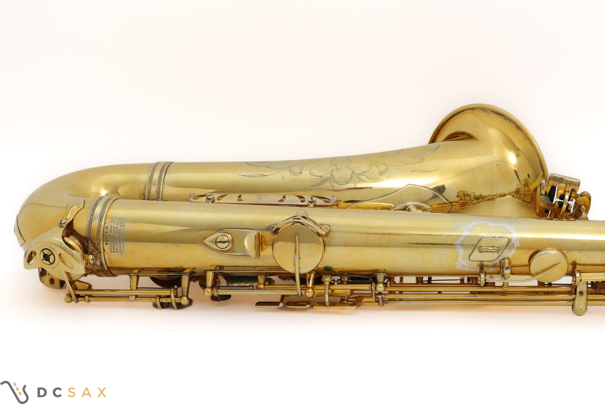 Gold Plated 94,xxx Selmer Mark VI Tenor Saxophone, High F#, Video, WOW!