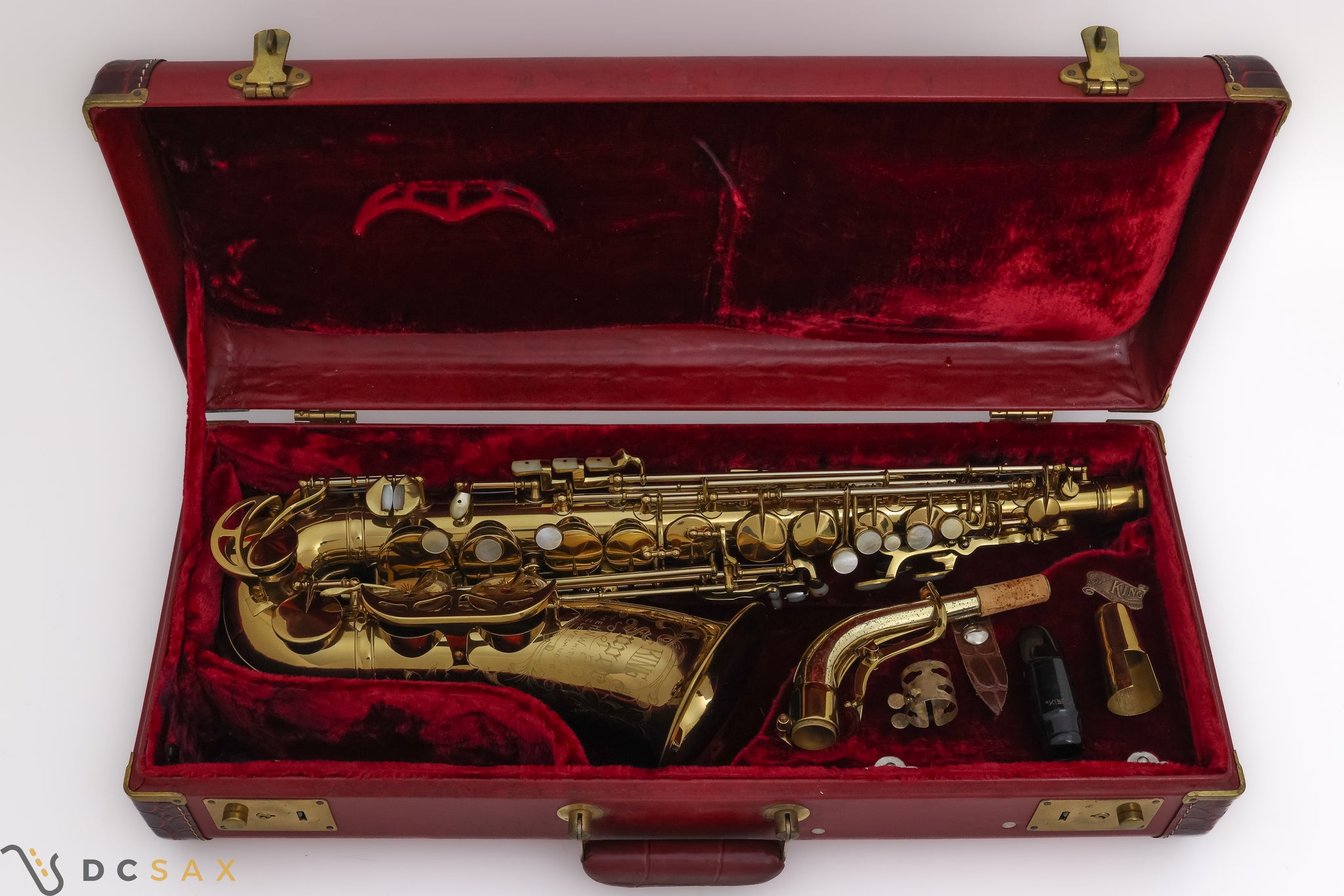1954 338,xxx King Super 20 Alto Saxophone, Original Lacquer