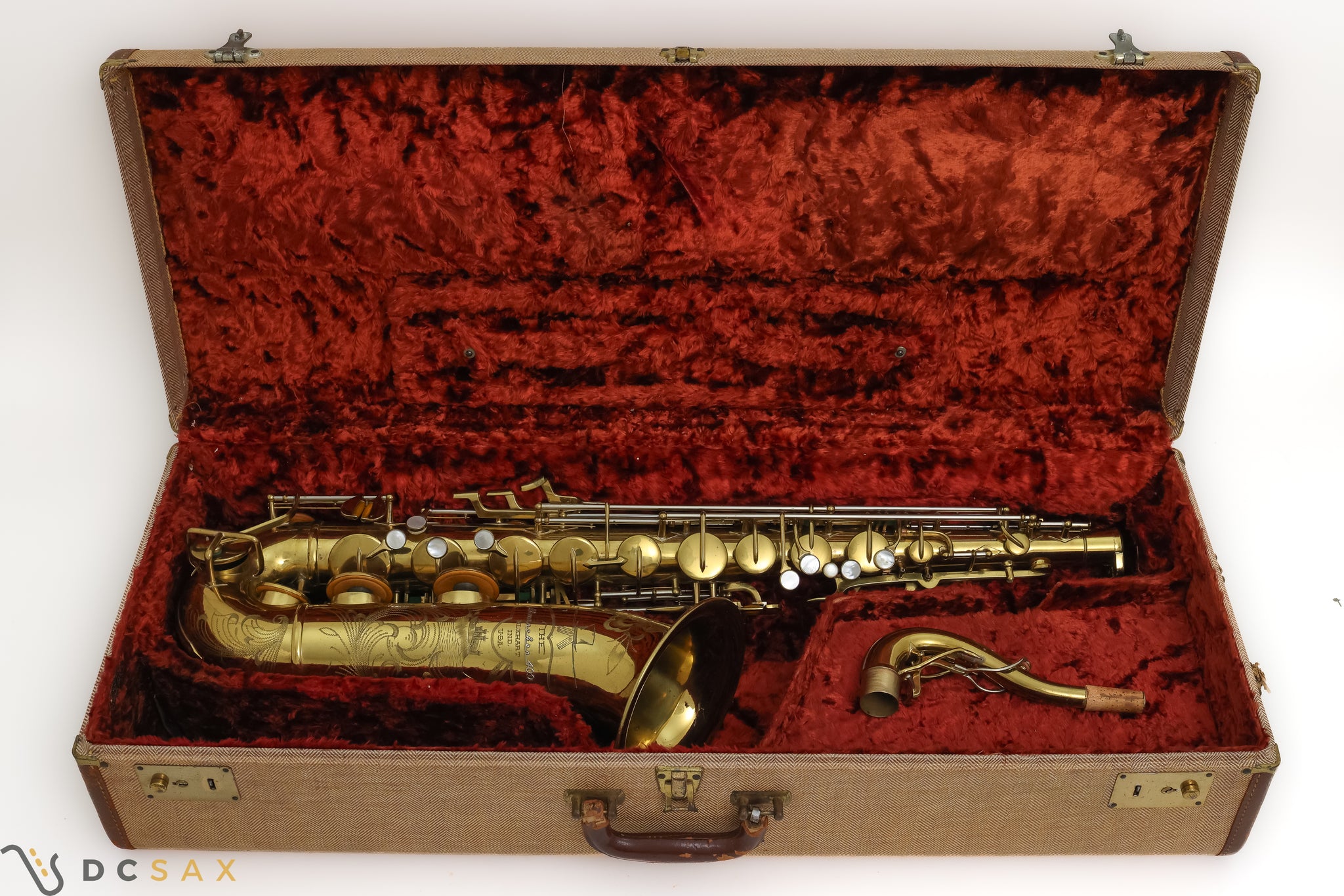 1949 Buescher Top Hat and Cane Tenor Saxophone, Original Lacquer, Video
