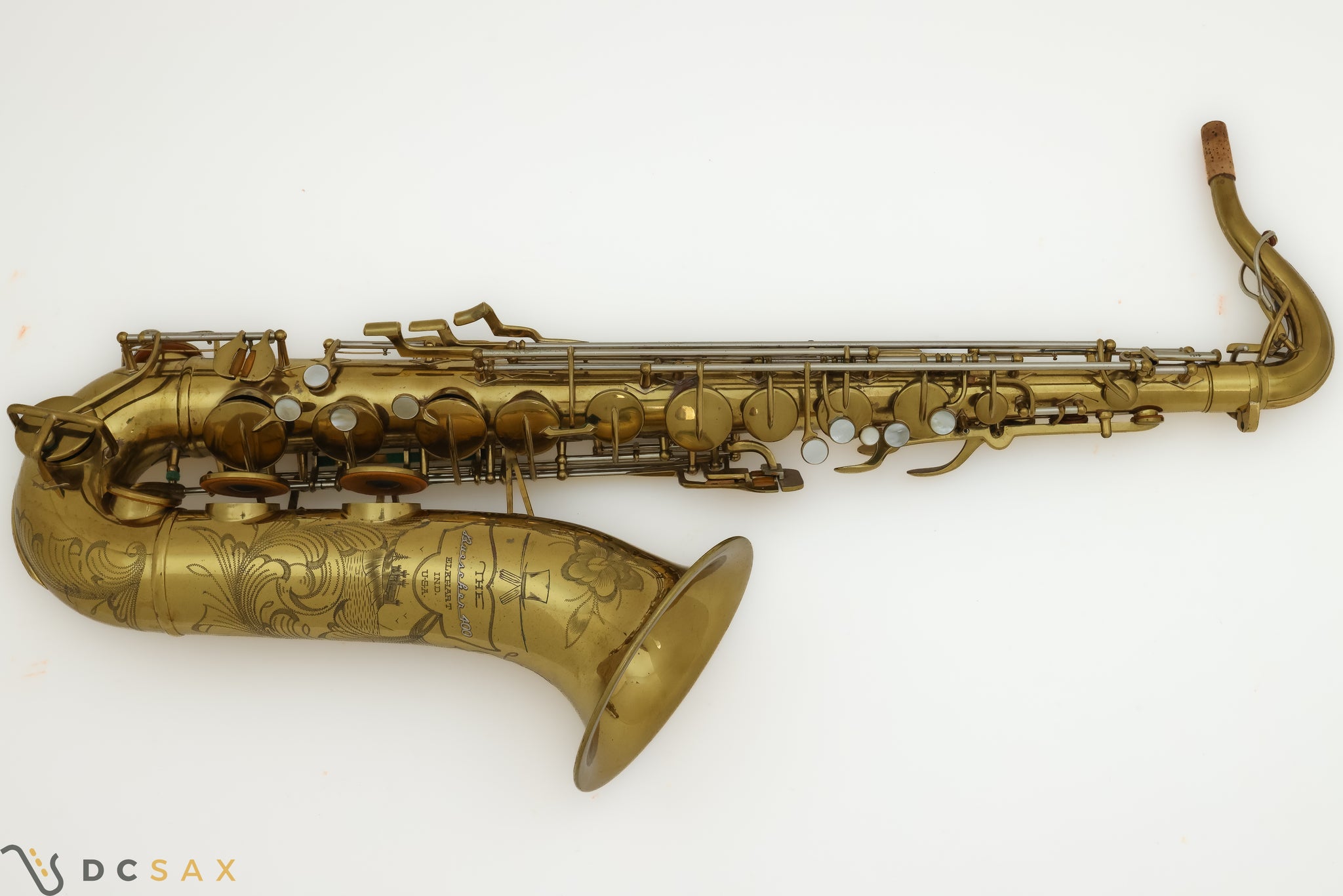 1949 Buescher Top Hat and Cane Tenor Saxophone, Original Lacquer, Video