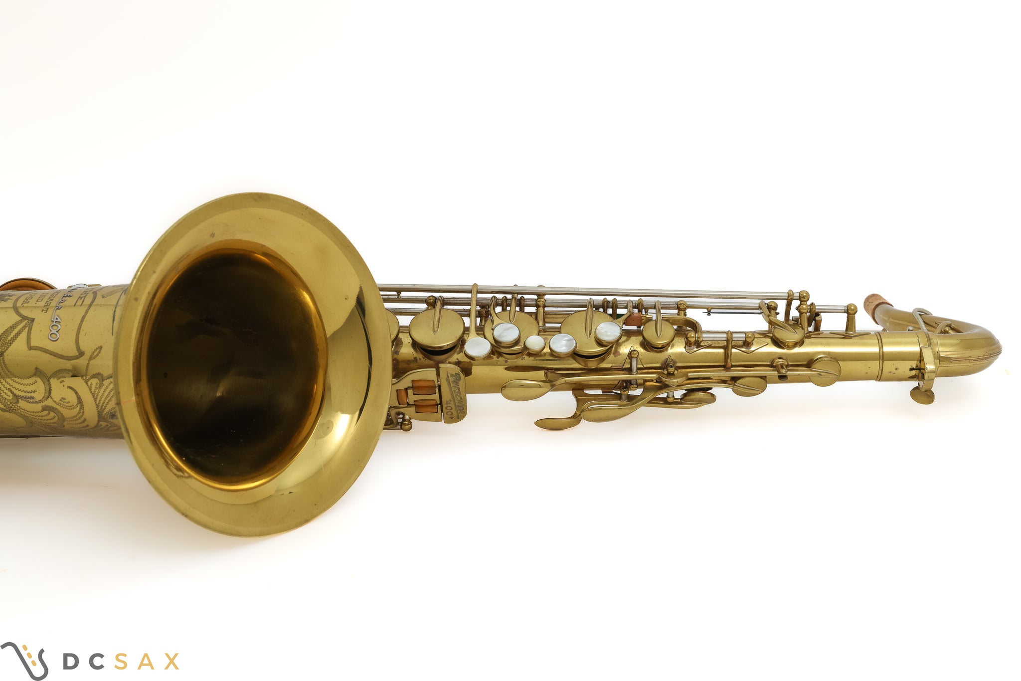 1949 Buescher Top Hat and Cane Tenor Saxophone, Original Lacquer, Video